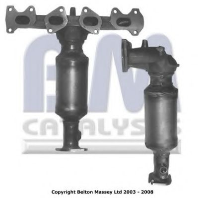 BM91327H BM+CATALYSTS Exhaust System Catalytic Converter