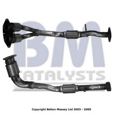 BM91422H BM+CATALYSTS Exhaust System Exhaust Pipe
