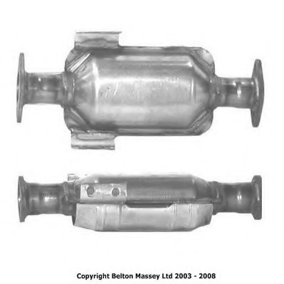 BM90509H BM+CATALYSTS Exhaust System Catalytic Converter