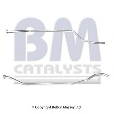 BM50376 BM+CATALYSTS Exhaust Pipe