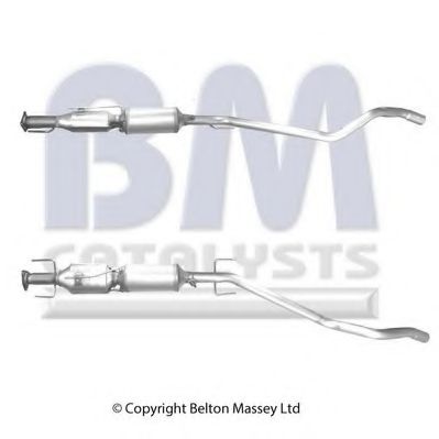 BM11122H BM+CATALYSTS Exhaust System Soot/Particulate Filter, exhaust system