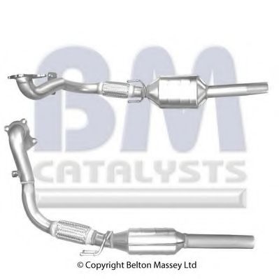 BM80080 BM+CATALYSTS Exhaust System Catalytic Converter