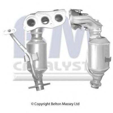 BM91557H BM+CATALYSTS Exhaust System Catalytic Converter
