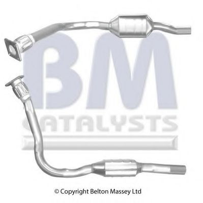 BM80014H BM+CATALYSTS Exhaust System Catalytic Converter