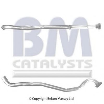BM50343 BM+CATALYSTS Exhaust Pipe