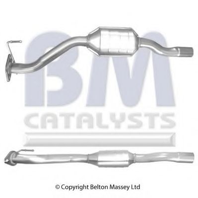 BM80163 BM+CATALYSTS Exhaust System Catalytic Converter