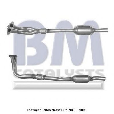 BM90978H BM+CATALYSTS Exhaust System Catalytic Converter