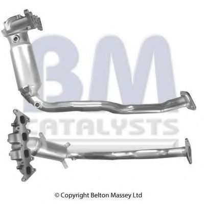 BM91651H BM+CATALYSTS Exhaust System Catalytic Converter