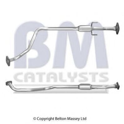 BM50285 BM+CATALYSTS Exhaust System Exhaust Pipe