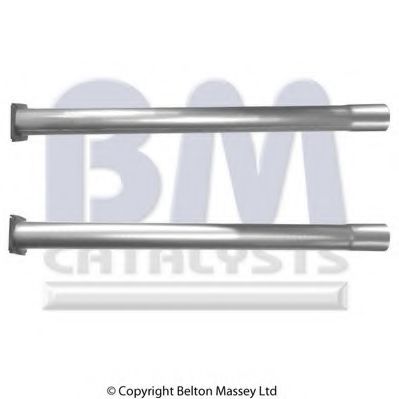 BM50287 BM+CATALYSTS Exhaust Pipe
