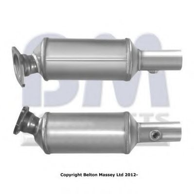 BM11100P BM+CATALYSTS Exhaust System Soot/Particulate Filter, exhaust system