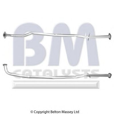 BM70621 BM+CATALYSTS Exhaust Pipe