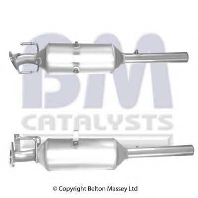 BM11191H BM+CATALYSTS Exhaust System Soot/Particulate Filter, exhaust system