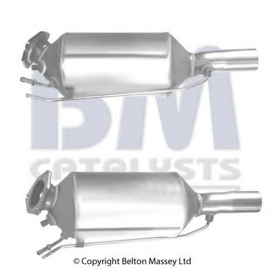 BM11198 BM+CATALYSTS Exhaust System Soot/Particulate Filter, exhaust system