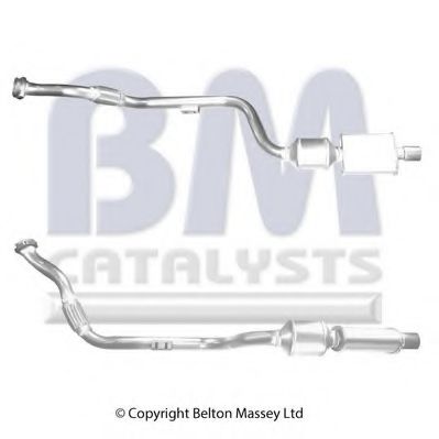 BM80521H BM+CATALYSTS Exhaust System Catalytic Converter