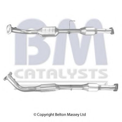 BM91559H BM+CATALYSTS Exhaust System Catalytic Converter