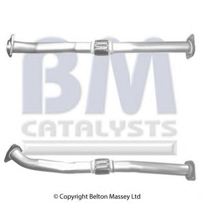 BM50361 BM+CATALYSTS Exhaust System Exhaust Pipe