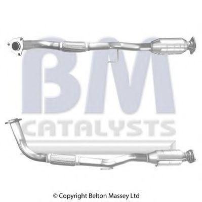 BM90951 BM+CATALYSTS Exhaust System Catalytic Converter