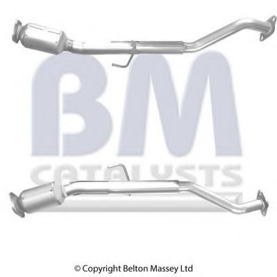 BM91711H BM+CATALYSTS Exhaust System Catalytic Converter