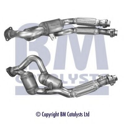 BM80161 BM+CATALYSTS Exhaust System Catalytic Converter