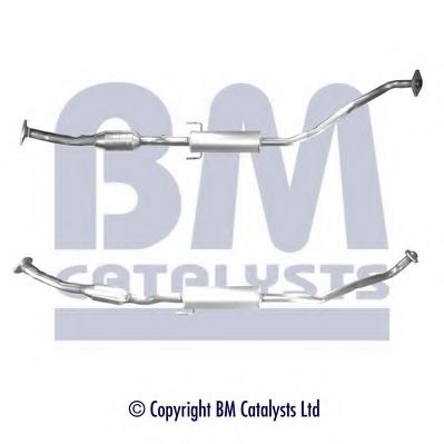 BM91744H BM+CATALYSTS Exhaust System Catalytic Converter