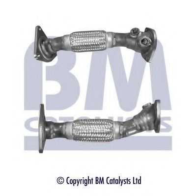 BM70638 BM+CATALYSTS Exhaust System Exhaust Pipe