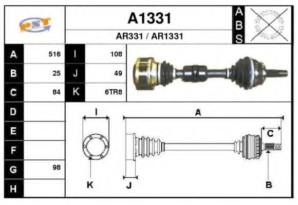 A1331 SNRA Air Filter