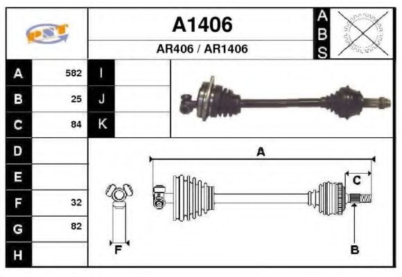 A1406 SNRA Air Filter