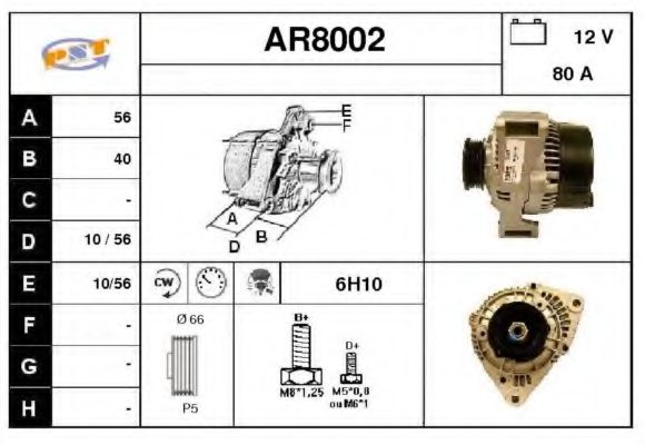 AR8002 SNRA Exhaust System Catalytic Converter