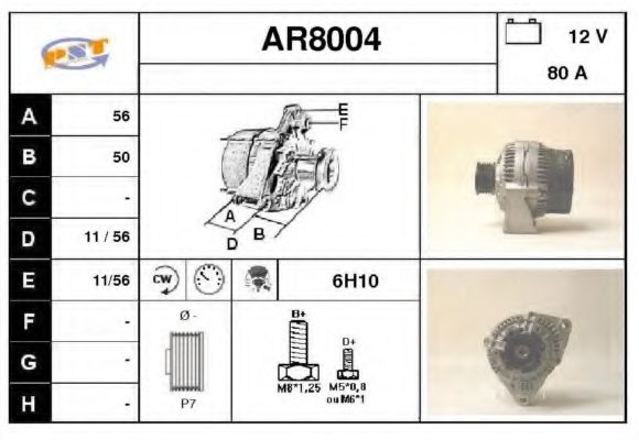 AR8004 SNRA Exhaust System Catalytic Converter