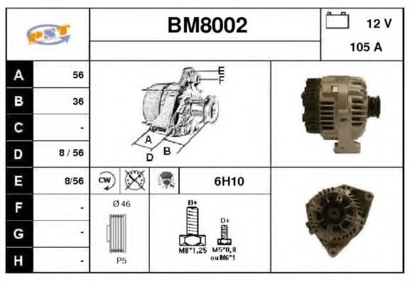 BM8002 SNRA Catalytic Converter