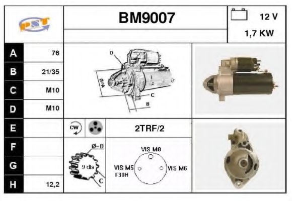 BM9007 SNRA Starter