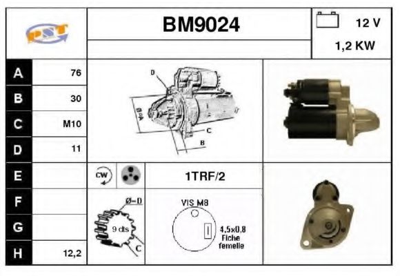 BM9024 SNRA Starter