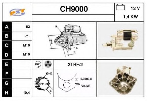 CH9000 SNRA Starter System Starter