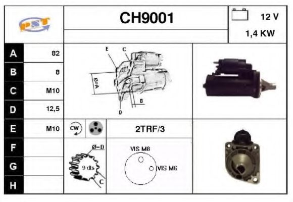 CH9001 SNRA Steering Steering Gear