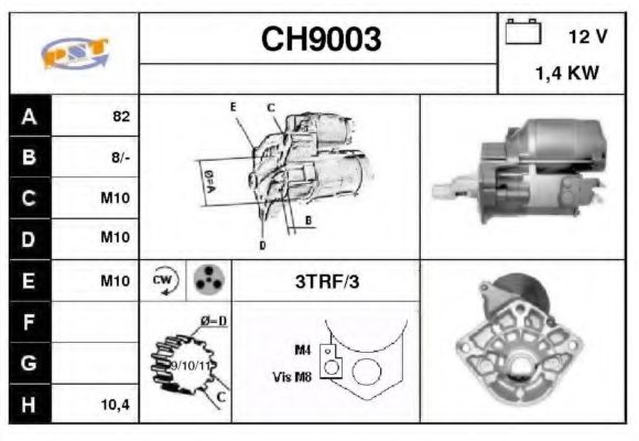 CH9003 SNRA Steering Gear