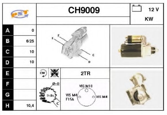 CH9009 SNRA Steering Gear