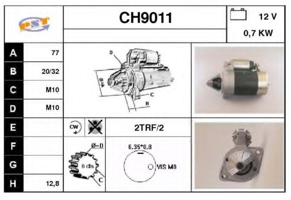 CH9011 SNRA Oil Filter