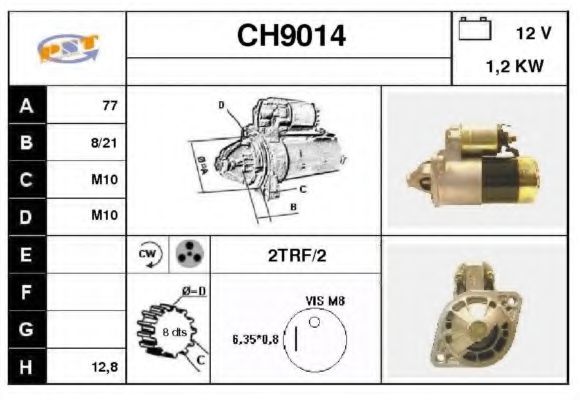 CH9014 SNRA Starter System Starter