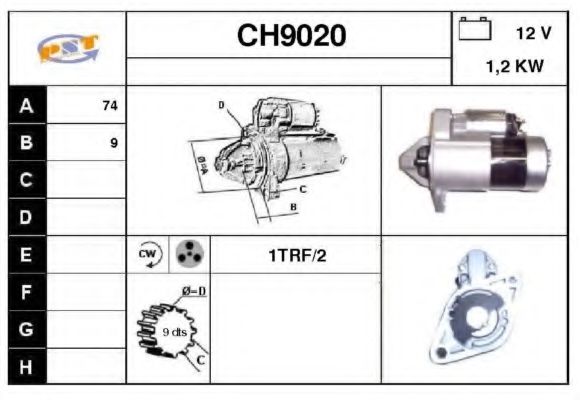 CH9020 SNRA Steering Gear