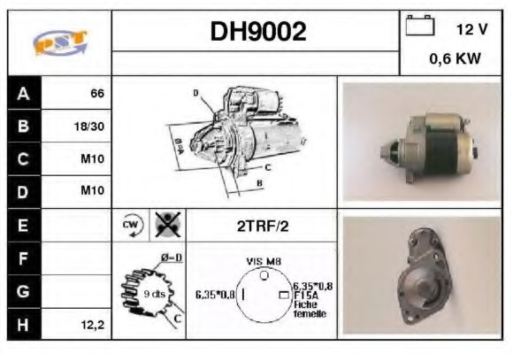 DH9002 SNRA Starter