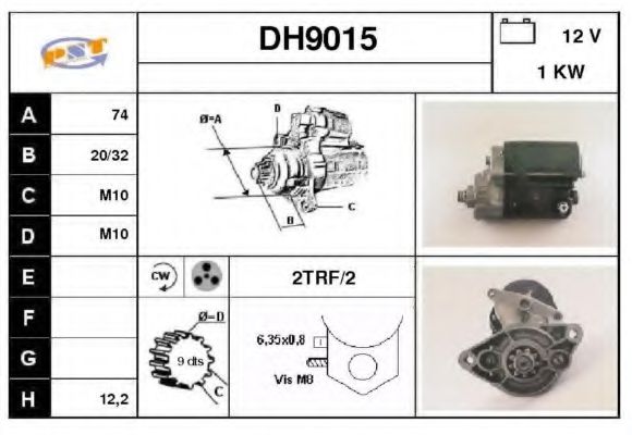 DH9015 SNRA Starter