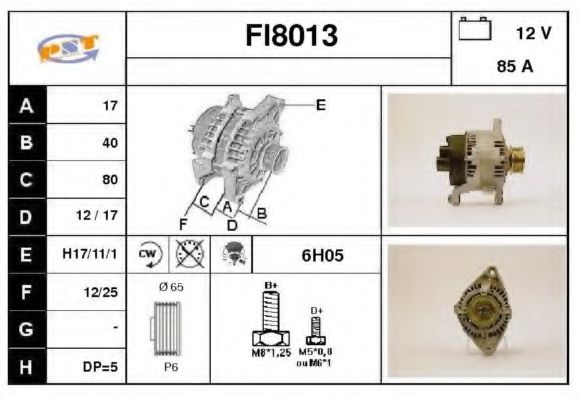 FI8013 SNRA Catalytic Converter