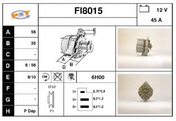 SNRA FI8015