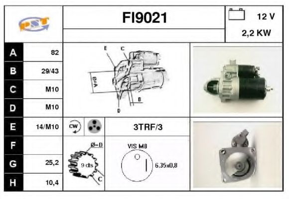 FI9021 SNRA Steering Gear