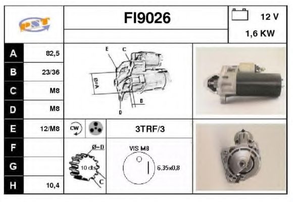FI9026 SNRA Steering Gear