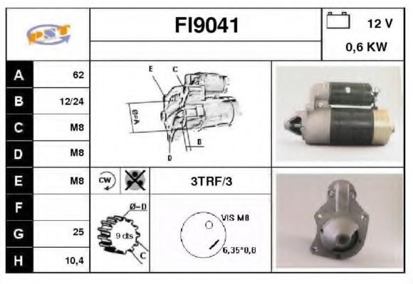 FI9041 SNRA Starter