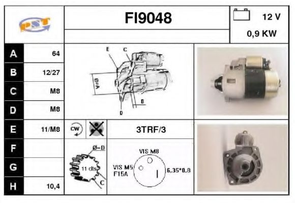 FI9048 SNRA Starter