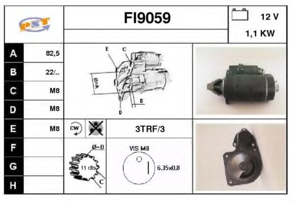 FI9059 SNRA Steering Gear