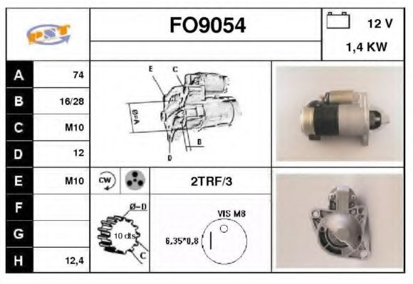 FO9054 SNRA Steering Gear